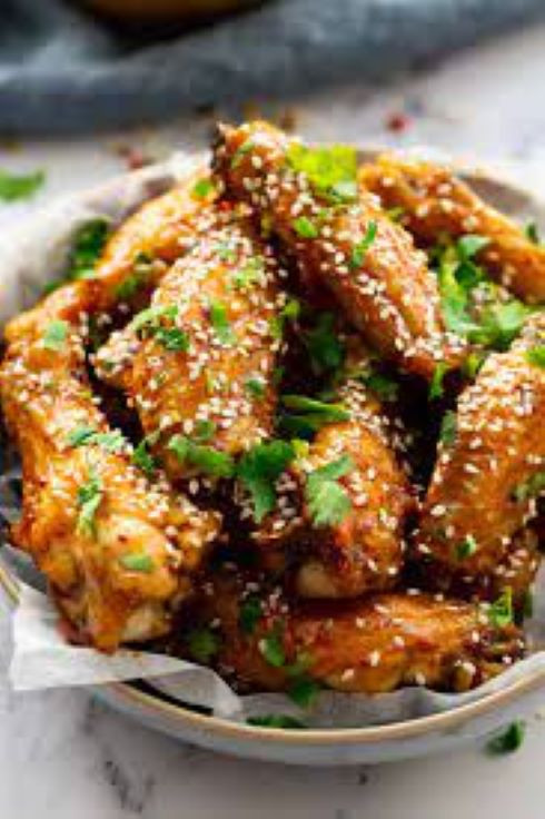 Honey Chicken Wings